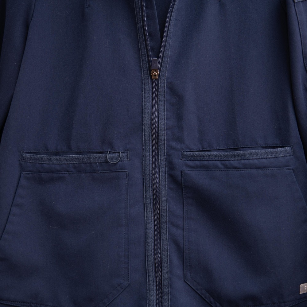 FIGS Jacket and Jogger Pants Technical Collection Scrubs Navy Blue Healthcare - Picture 4 of 11